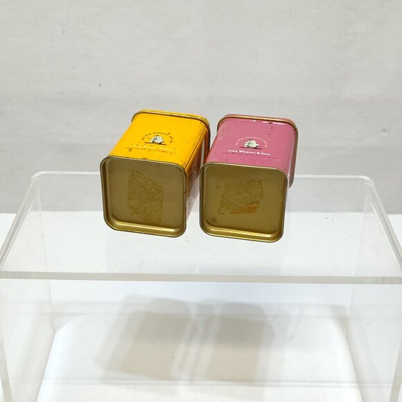 John Wagner & Sons Tea Tins Set Orange Pekoe & India Collectible Kitchen Décor - Picture 7 of 7